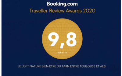 Traveller Review Awards 2020 Loft nature bien-être du Tarn