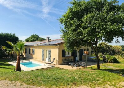 location vacances avec piscine chauffée dans le Tarn