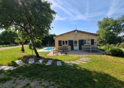 location vacances avec piscine chauffée entre Albi et Toulouse