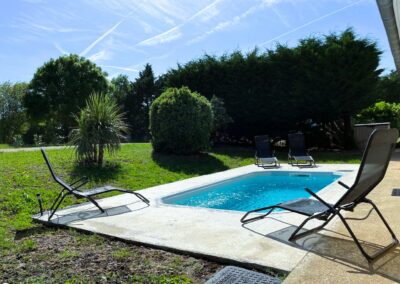 location vacances avec piscine chauffée à la campagne du Tarn