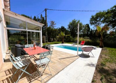 Piscine, gîte pour séjour en famille en Occitanie